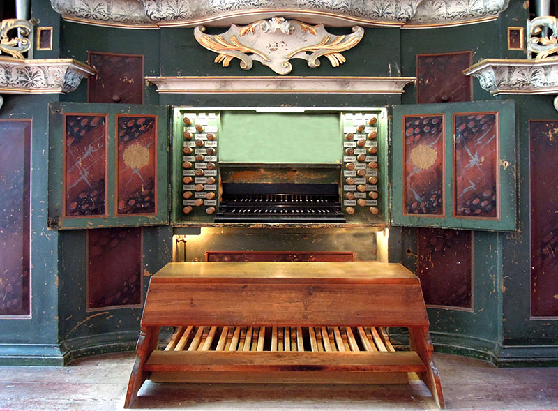Spielschrank Wagner-Orgel Angermuende