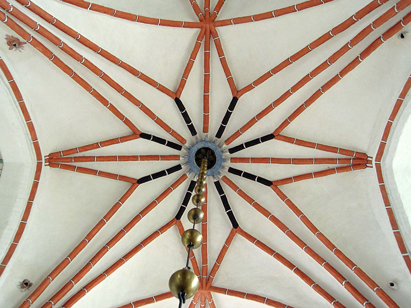Sternengewölbe Marienkirche Angermuende